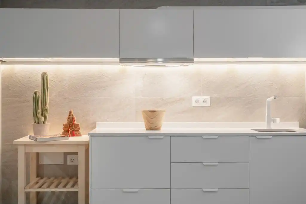 Cocina de Dúplex de alquiler en Málaga con Amueblado y Lavadora