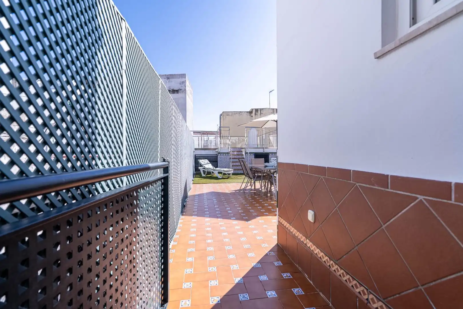 Terrasse von Dachboden zum Verkauf in Sevilla mit Klimaanlage, Heizung und Terrasse