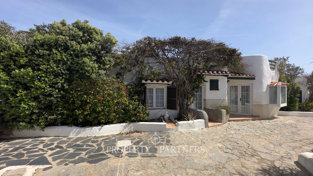 Exterior view of Single-family semi-detached for sale in Ciutadella de Menorca  with Private garden and Terrace