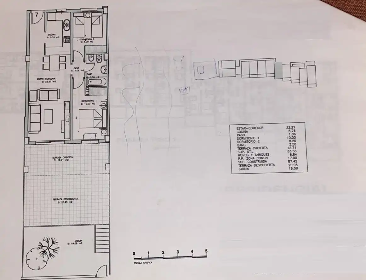 Flat with pool for sale in Calle CULLERA, imagen 46