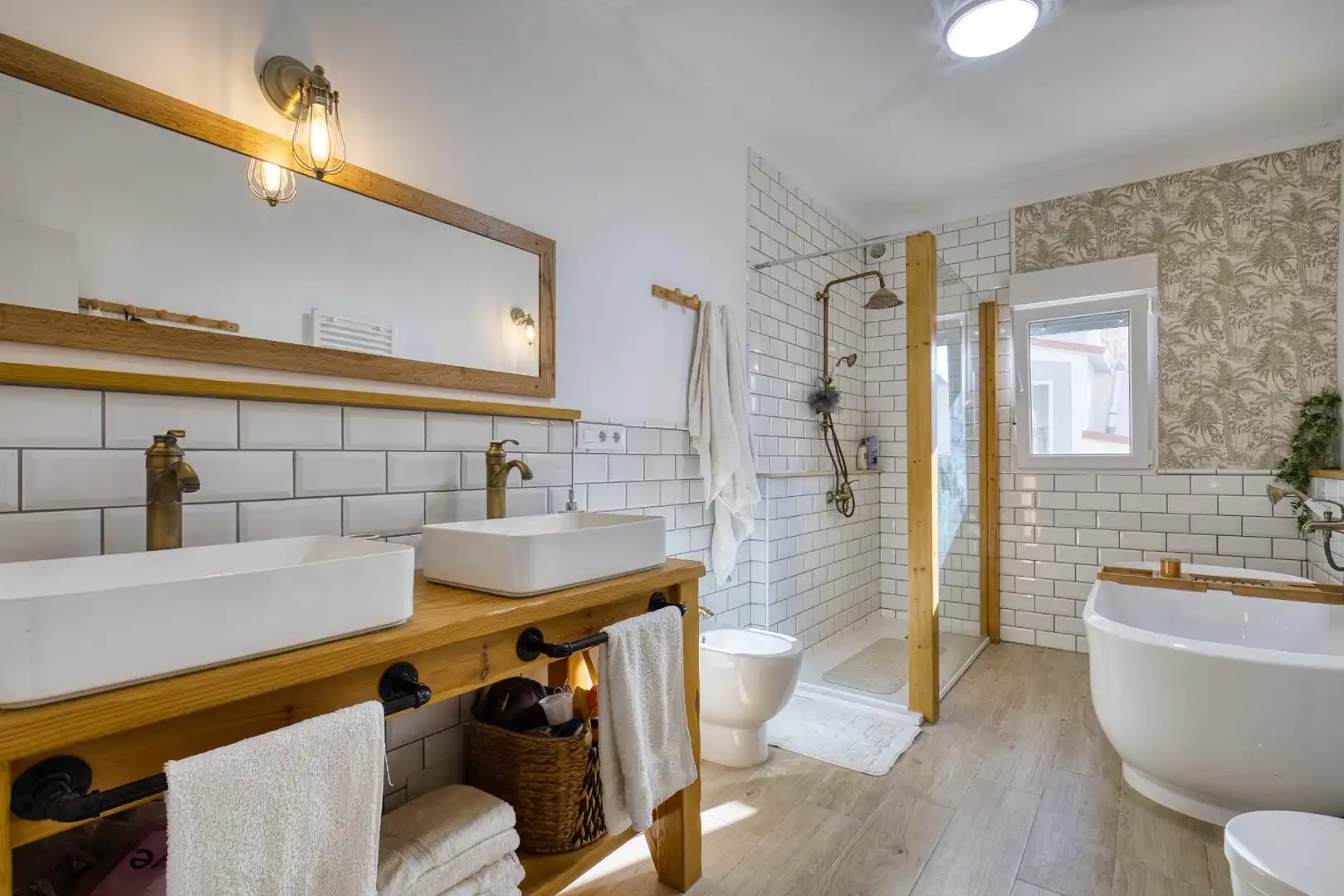 Baño de Casa adosada en venta en Torre-Pacheco con Aire acondicionado, Calefacción y Jardín privado