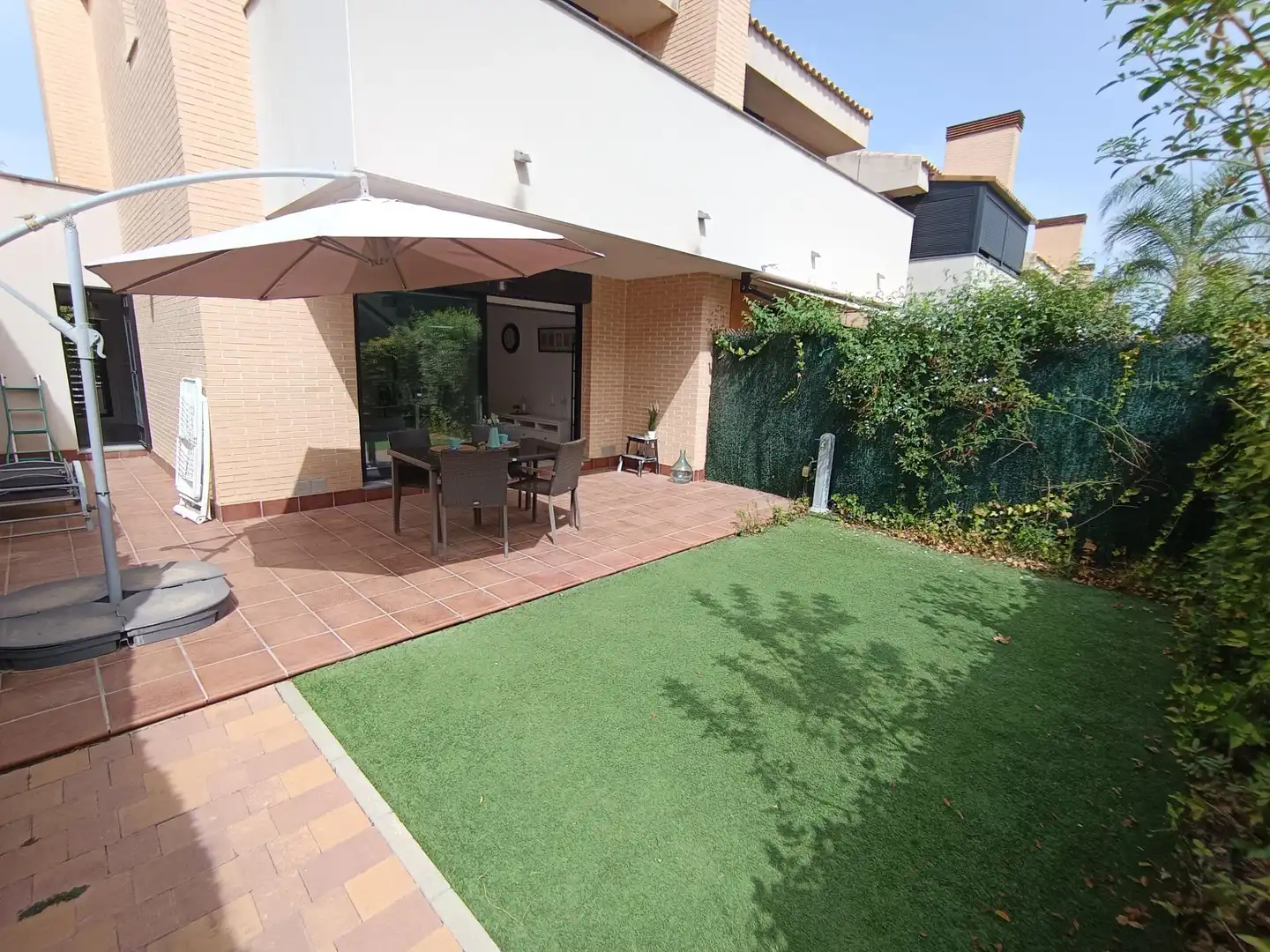 Terraza de Casa adosada en venta en Molina de Segura con Aire acondicionado, Calefacción y Jardín privado