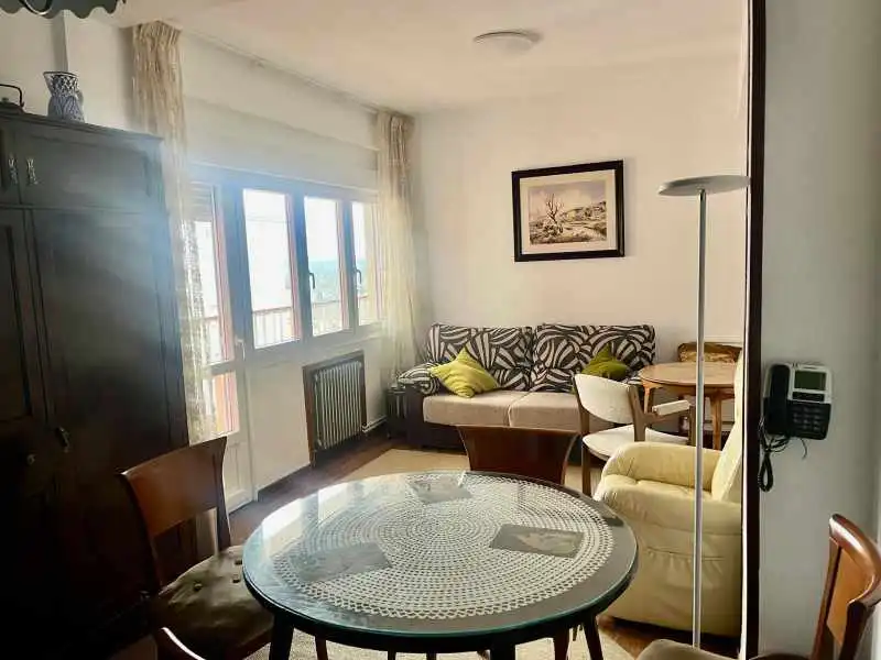 Living room of Flat for sale in Lugo  with Heating, Storage room and Furnished