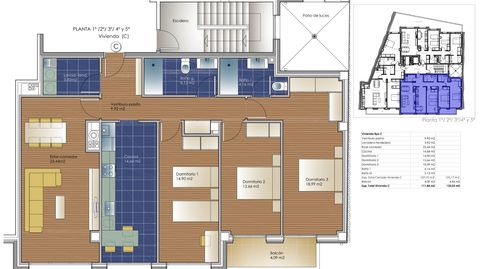 Foto 3 de Piso en venta en Avenida de Zamora, 50, Posío, Ourense Capital