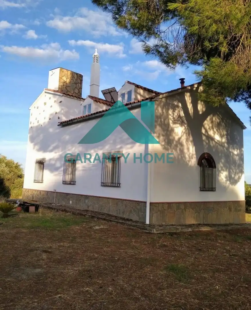Vista exterior de Casa o chalet en venta en Brozas con Jardín privado, Terraza y Trastero