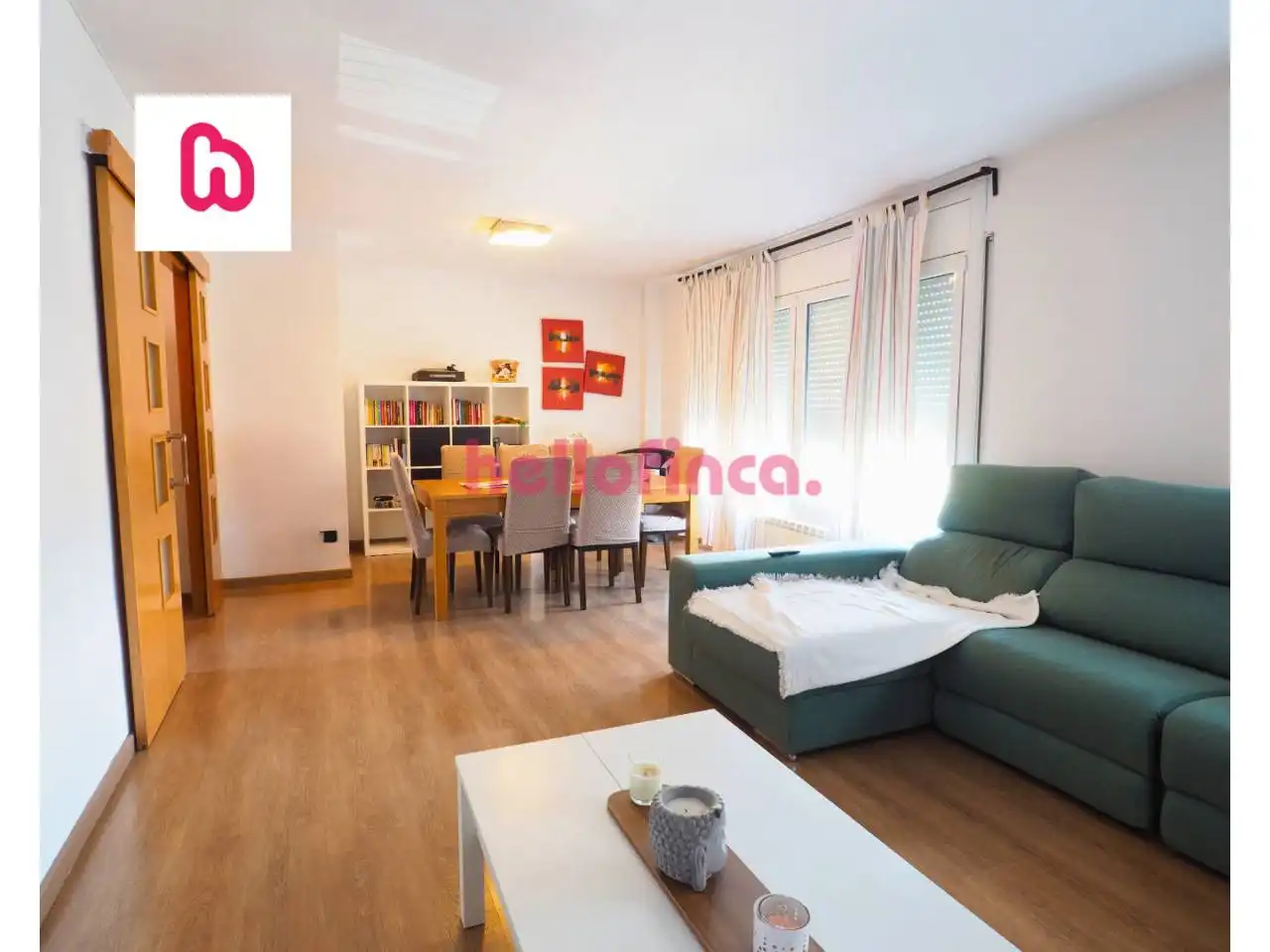 Living room of Flat for sale in Artés  with Heating, Parquet flooring and Storage room