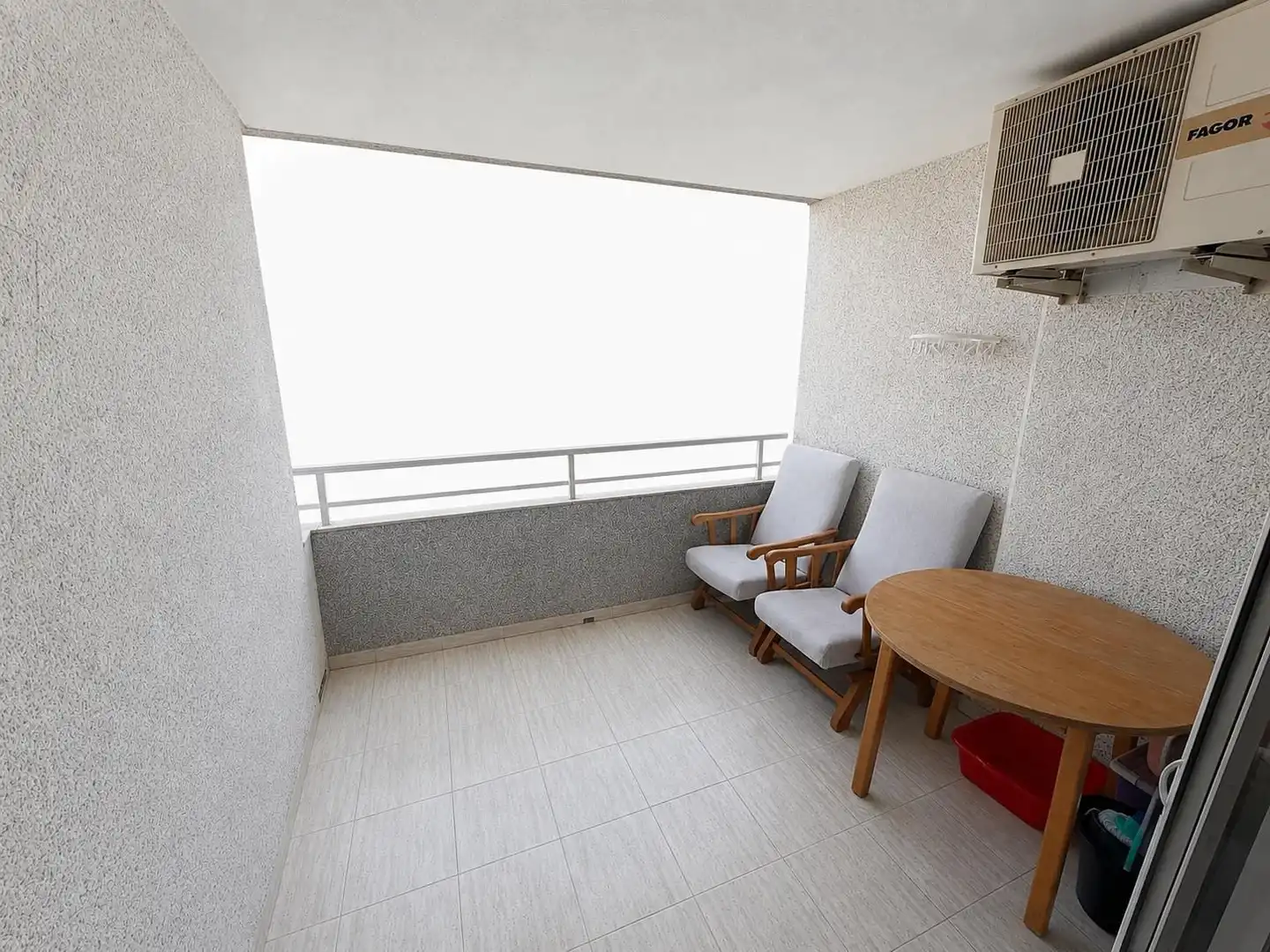 Balcony of Flat for sale in Villajoyosa / La Vila Joiosa  with Air Conditioner and Community pool