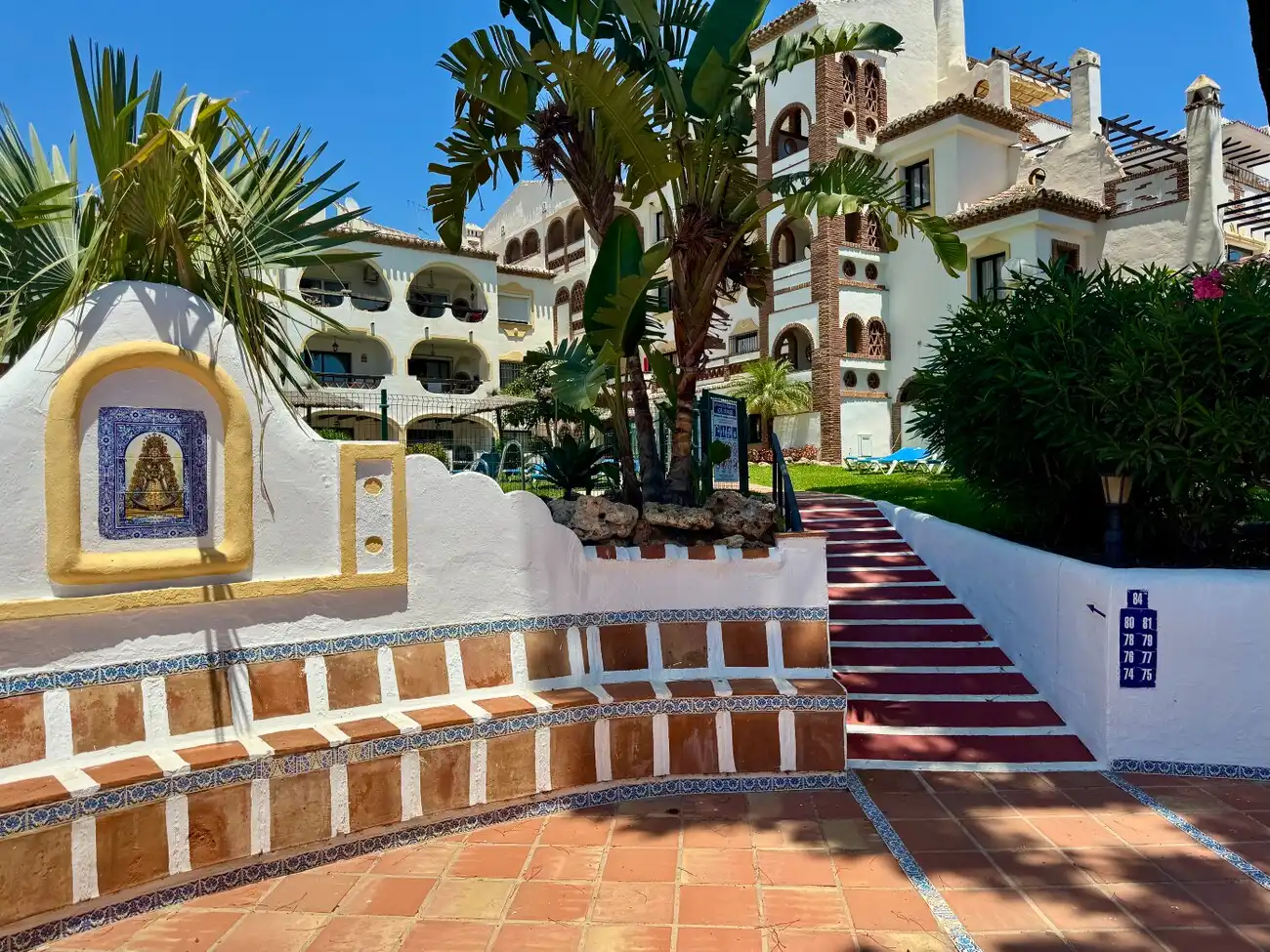 Vista exterior de Apartamento en venta en Mijas con Aire acondicionado, Terraza y Amueblado