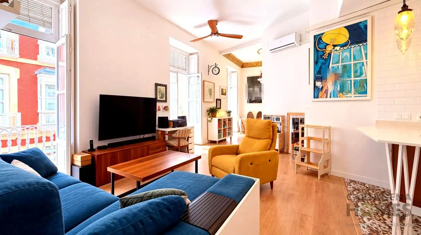 Living room of Flat for sale in Cartagena ciudad