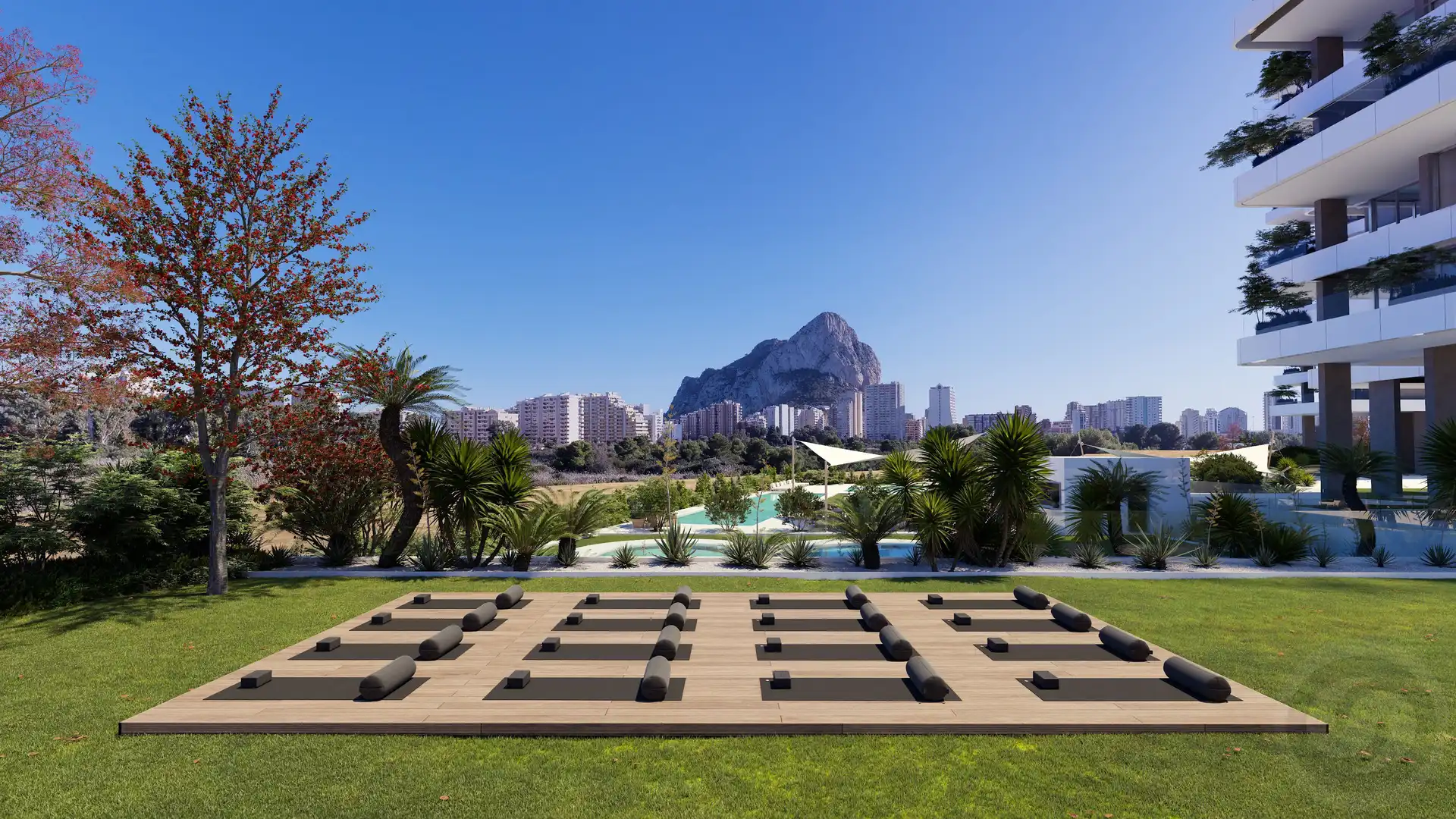Jardí de Pis en venda en Calpe / Calp