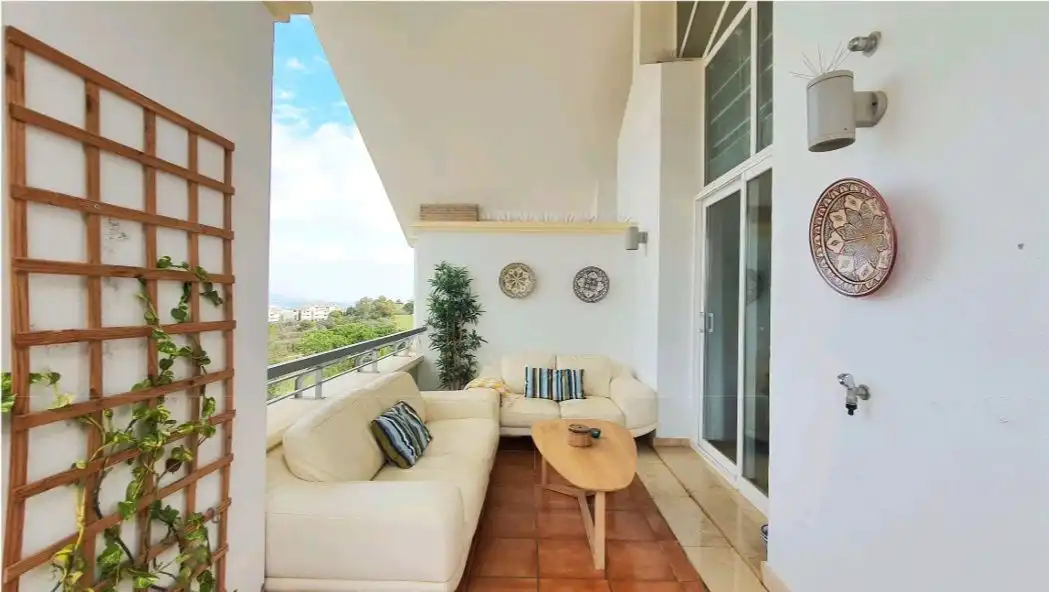 Terrasse von Dachboden zum Verkauf in Mijas mit Terrasse, Abstellraum und Schwimmbad
