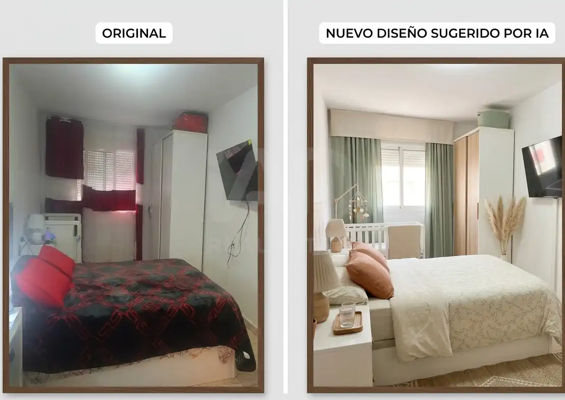 Bedroom of Flat for sale in Lorca  with Heating and Swimming Pool