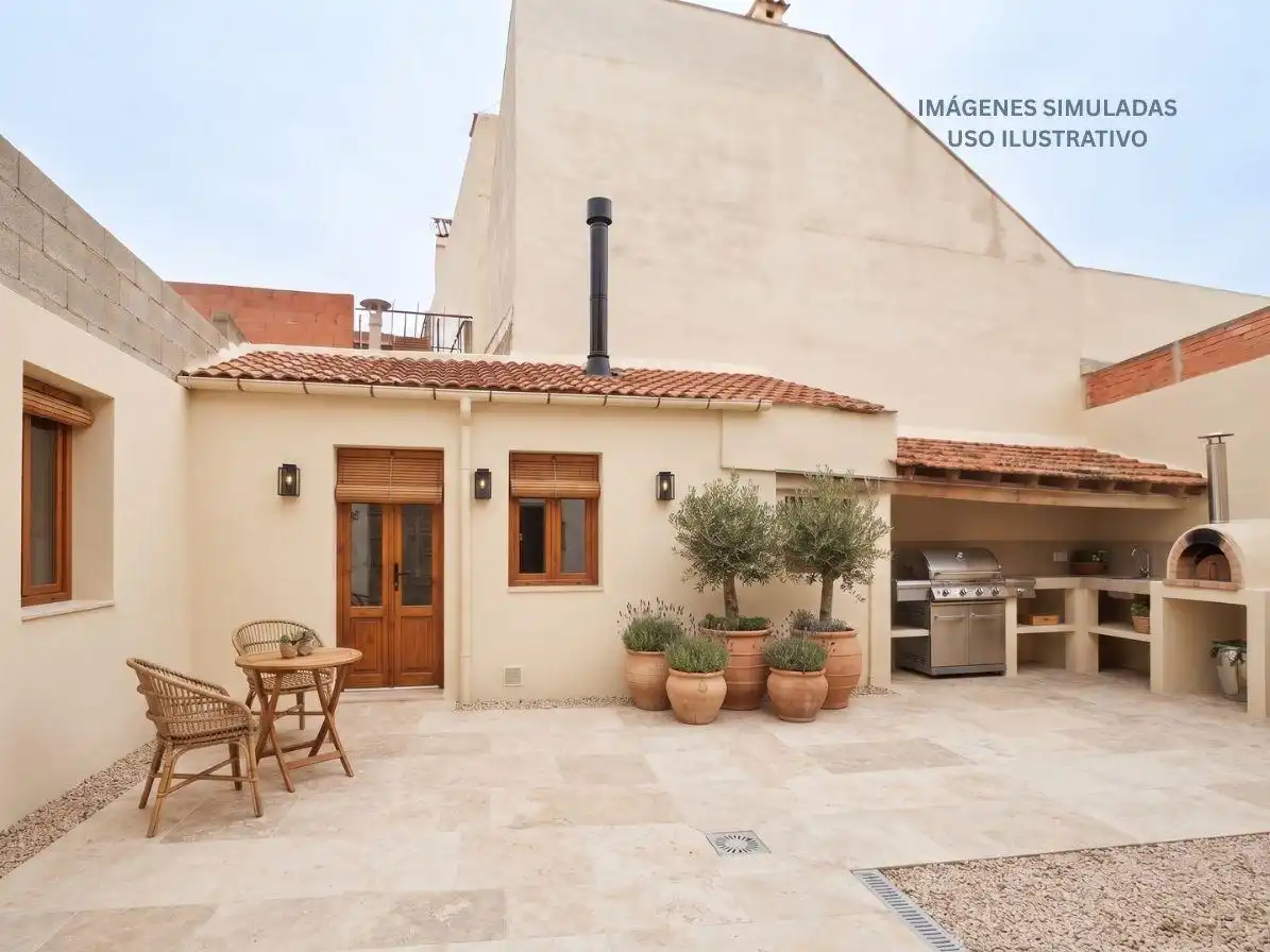 Terrassa de Finca rústica en venda en Granja de Rocamora amb Jardí privat, Terrassa i Traster