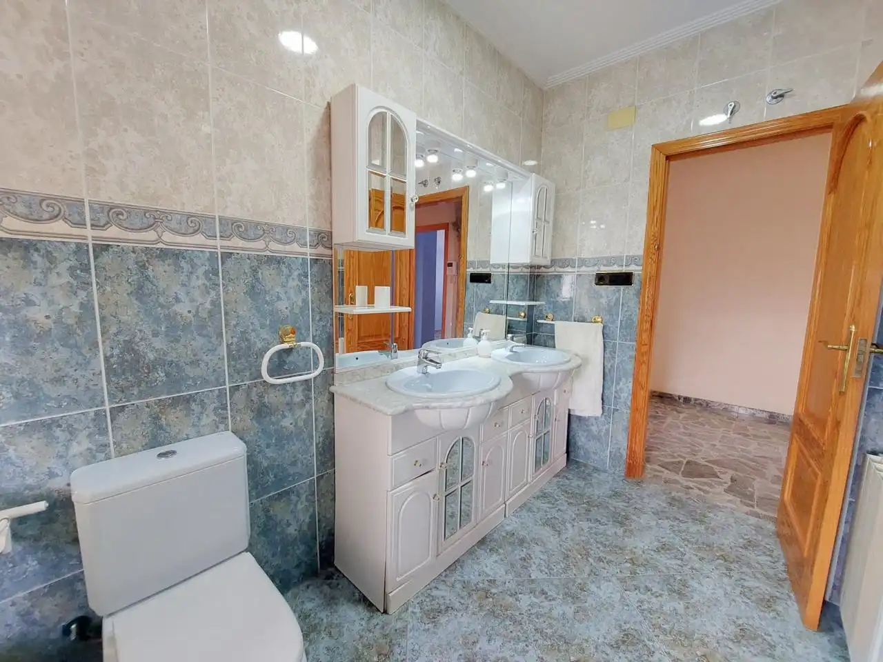 Baño de Casa o chalet en venta en Elche / Elx con Aire acondicionado y Jardín privado