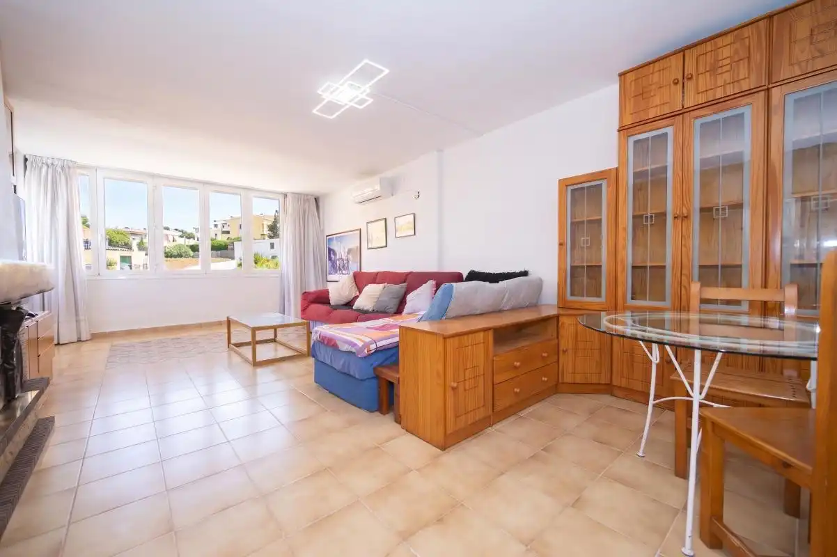 Sala de estar de Piso en venta en Sant Antoni de Portmany con Aire acondicionado y Calefacción