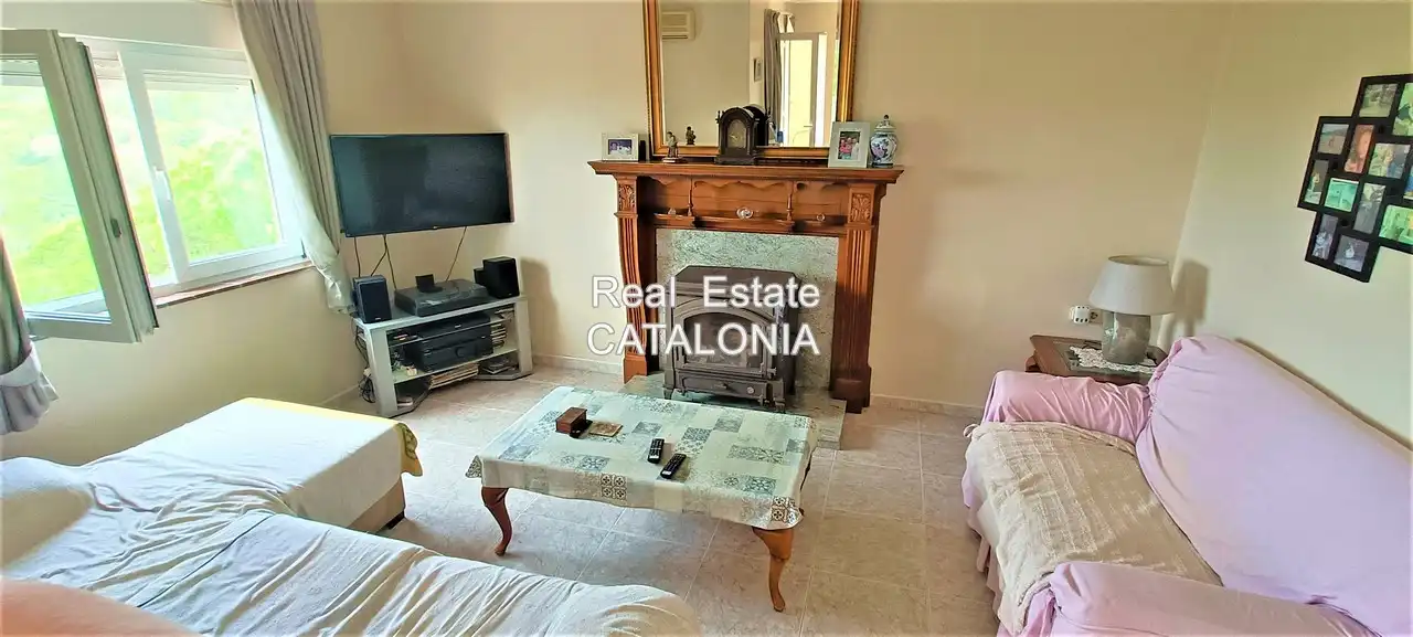 Sala de estar de Casa o chalet en venta en Lloret de Mar con Aire acondicionado, Calefacción y Jardín privado