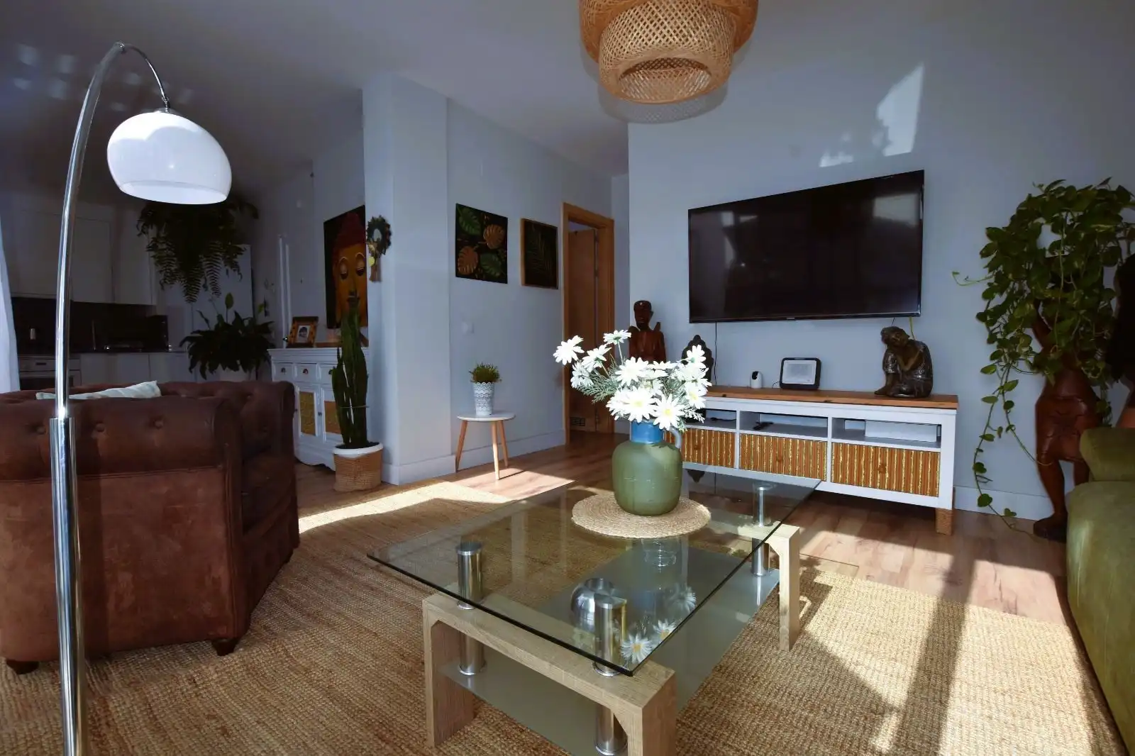 Wohnzimmer von Dachboden zum Verkauf in San Miguel de Abona mit Terrasse, Abstellraum und Möbliert