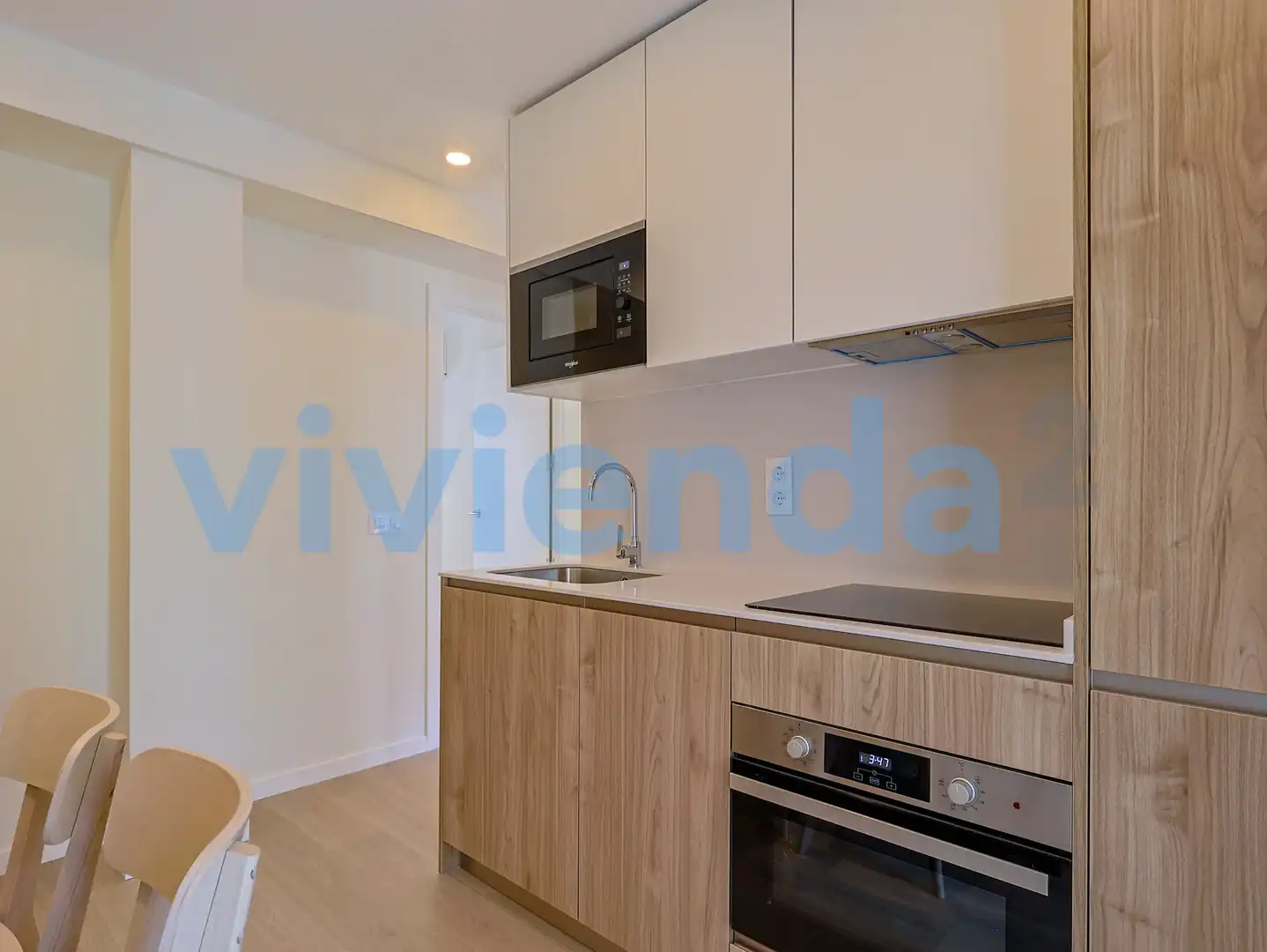 Cocina de Piso de alquiler en Madrid con Aire acondicionado, Calefacción y Terraza