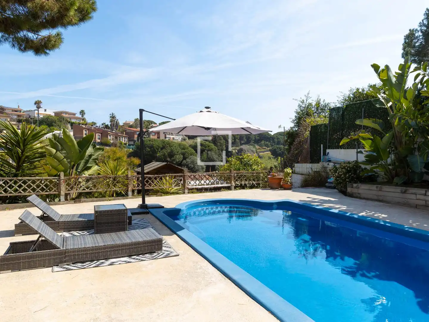 Swimming pool of Houses for sale in Arenys de Mar  with Heating, Private garden and Terrace