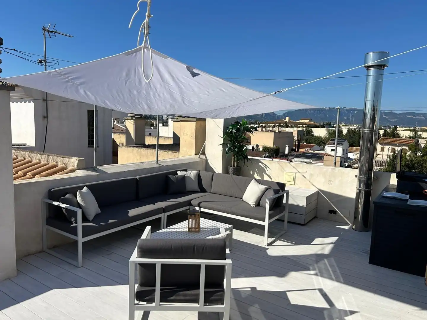 Terraza de Casa adosada en venta en  Palma de Mallorca con Aire acondicionado, Calefacción y Terraza