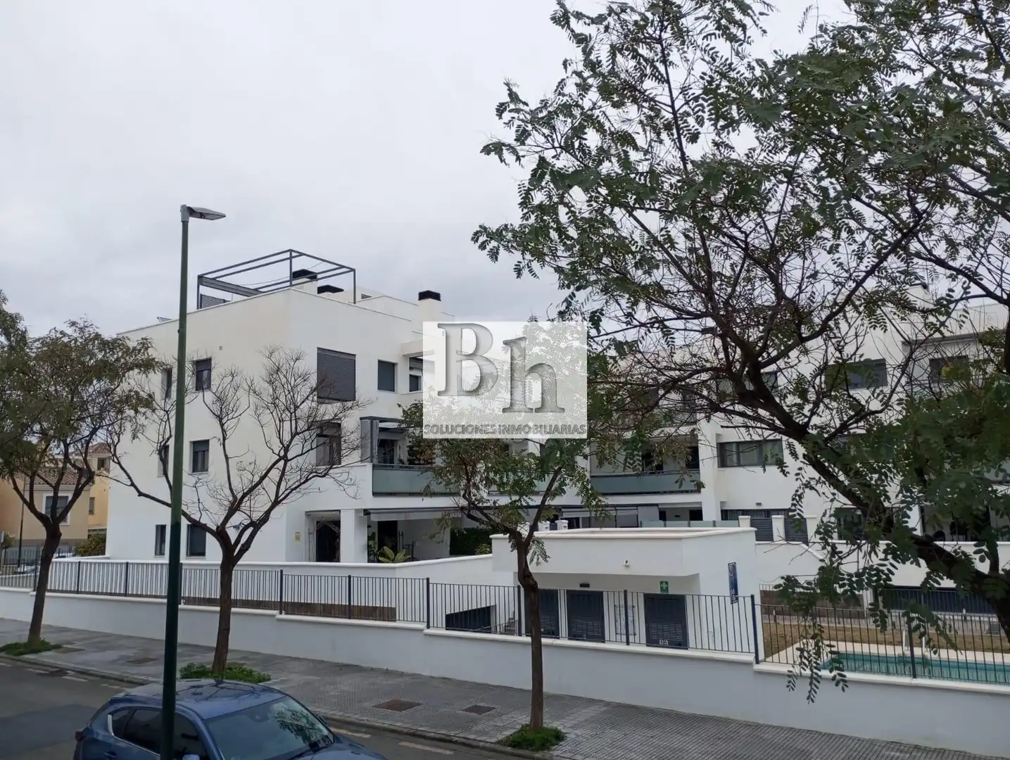 Exterior view of Flat for sale in Málaga  with Air Conditioner, Private garden and Terrace