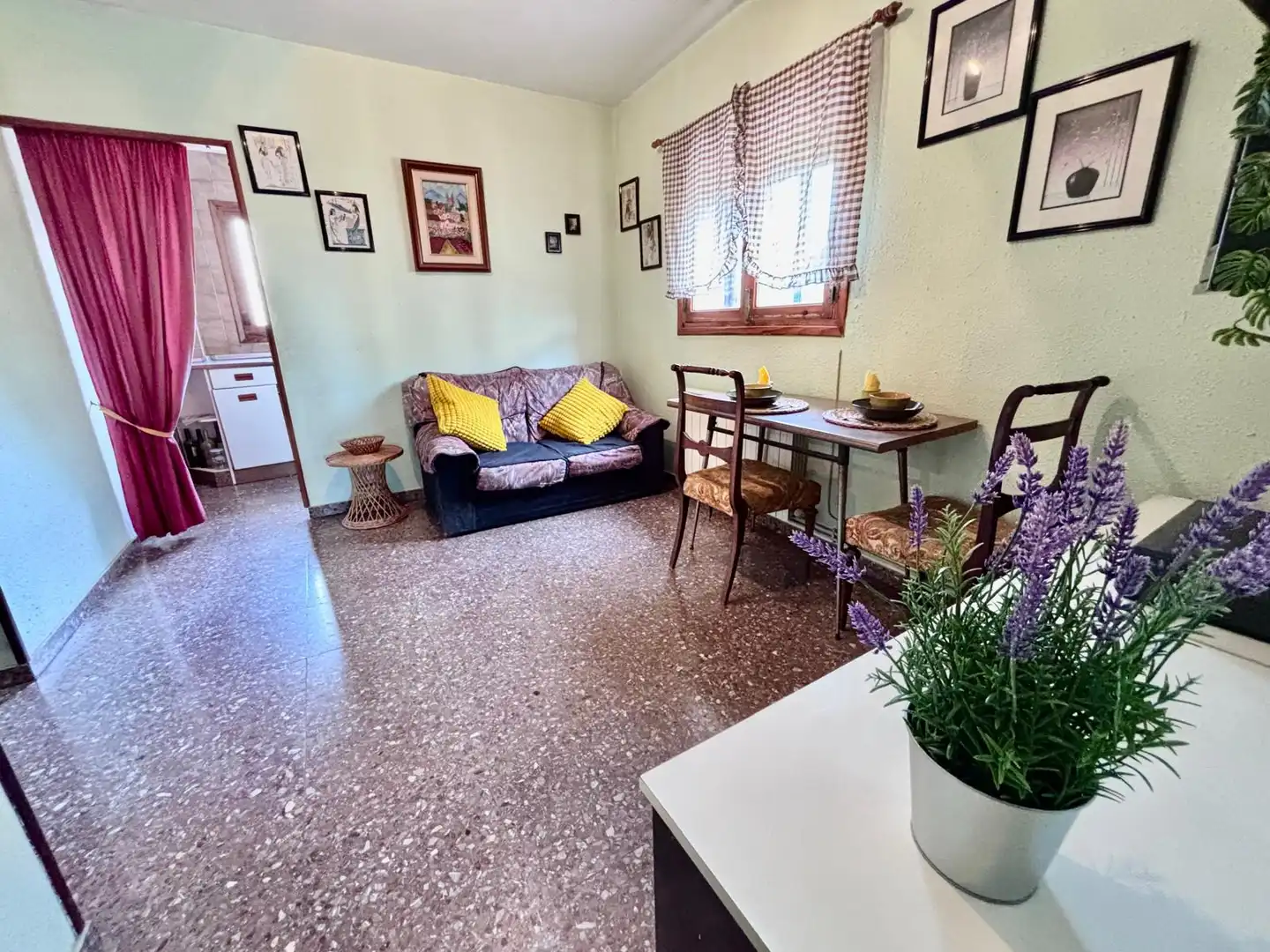 Living room of Houses for sale in Bulbuente  with Heating, Storage room and Furnished