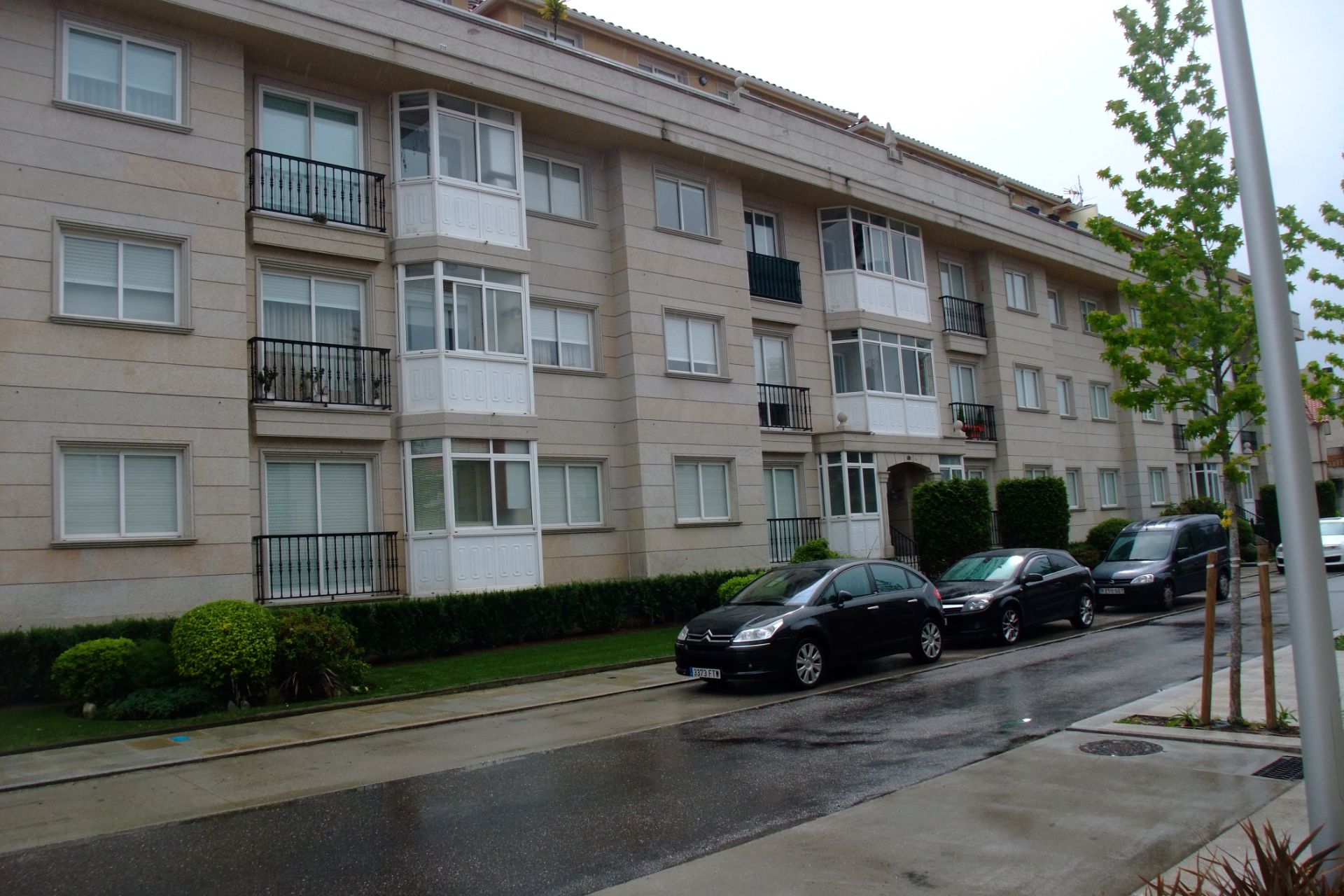 Vista exterior de Apartament en venda en Baiona amb Moblat, Forn i Rentadora