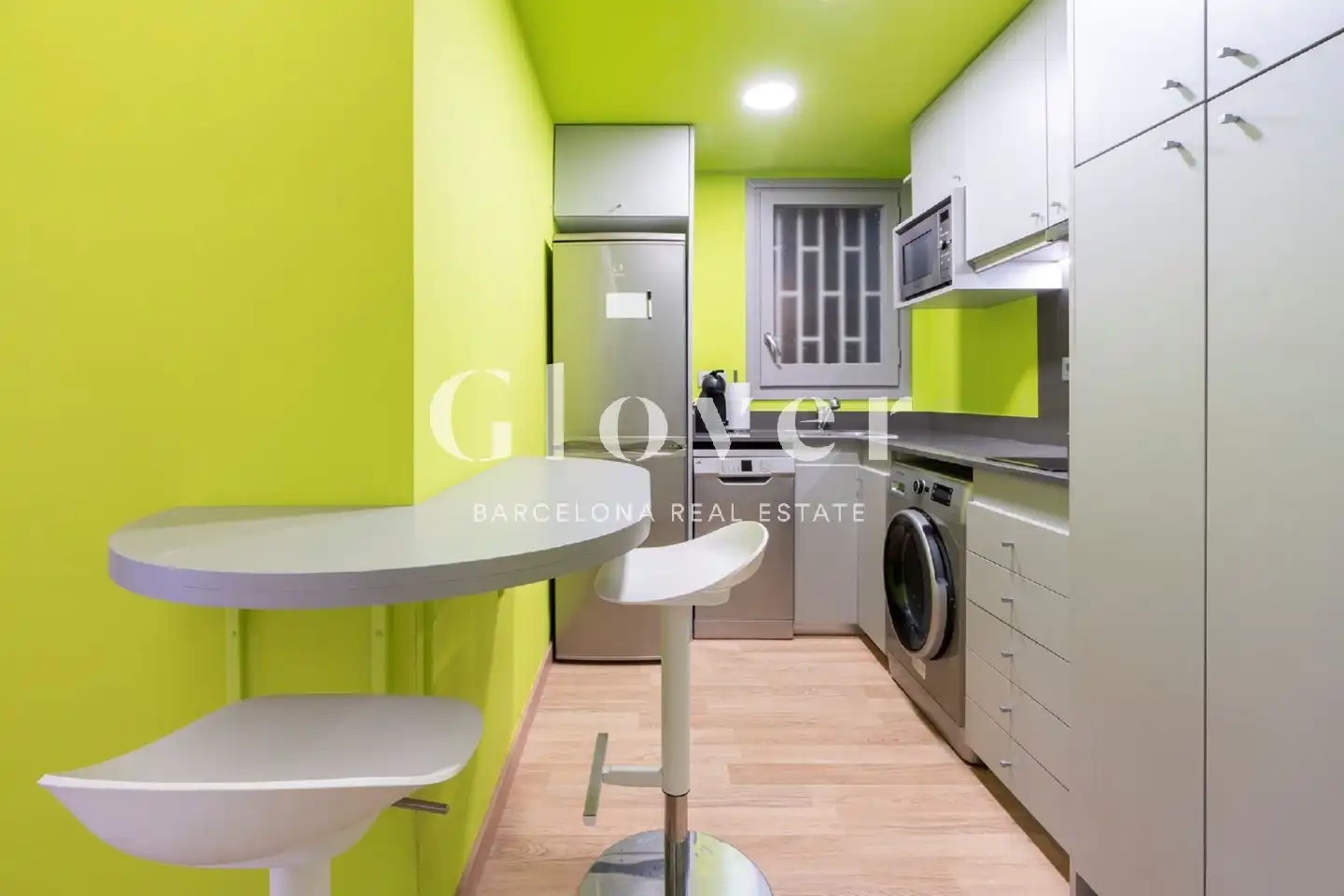 Cocina de Piso en venta en Barcelona con Aire acondicionado, Calefacción y Terraza