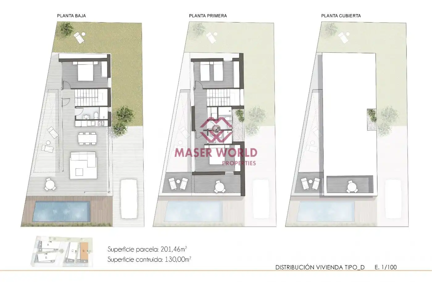 Casa o chalet en venta en Pilar de la Horadada con Jardín privado, Terraza y Piscina