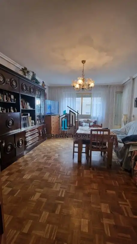 Living room of Flat for sale in Villarejo de Órbigo  with Heating, Terrace and Storage room