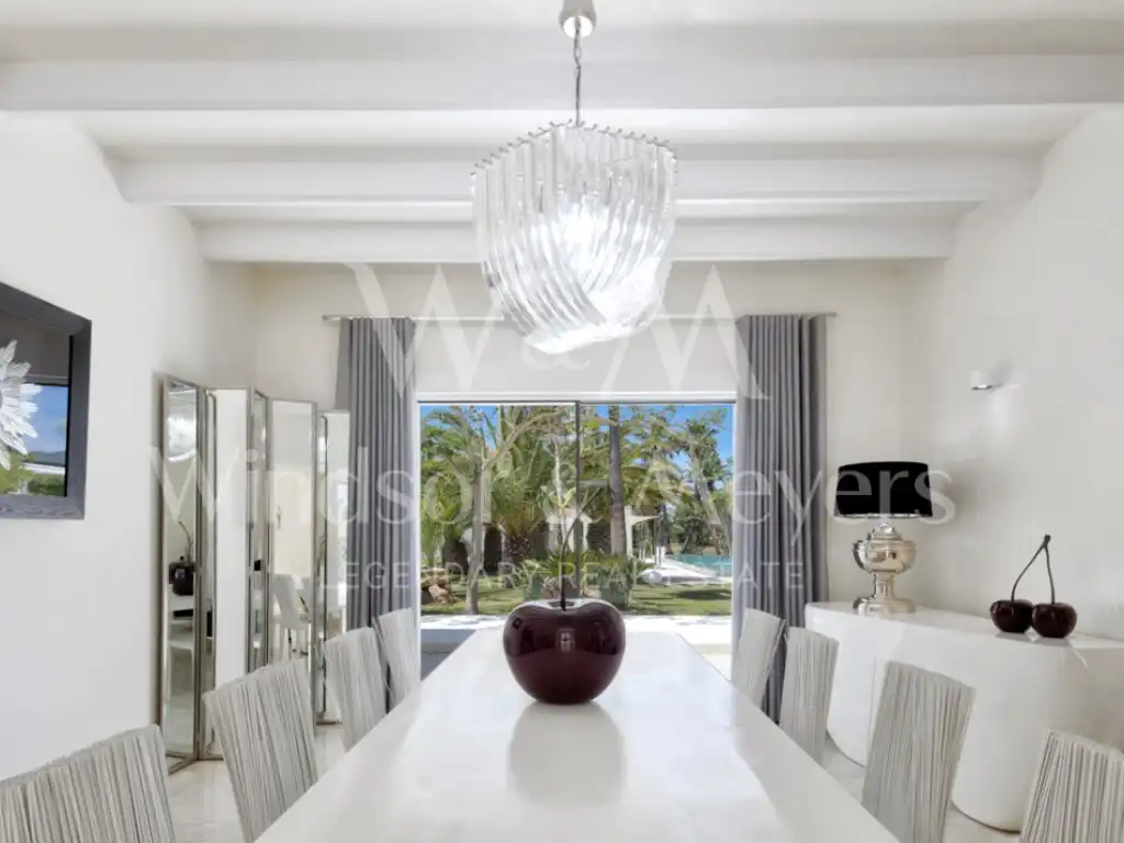 Comedor de Casa o chalet en venta en Sant Josep de sa Talaia con Jardín privado, Terraza y Piscina