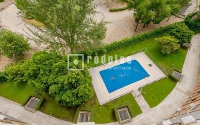 Swimming pool of Flat to rent in  Madrid Capital  with Air Conditioner, Heating and Swimming Pool