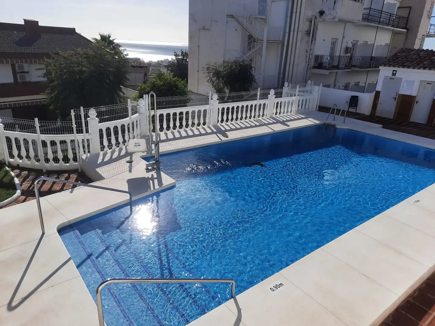 Swimming pool of Attic for sale in Torremolinos  with Air Conditioner, Terrace and Furnished