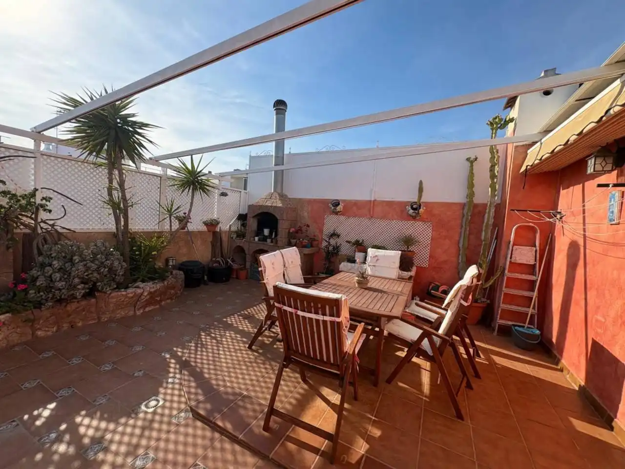 Terrasse von Wohnung zum Verkauf in Elche / Elx mit Klimaanlage, Heizung und Terrasse