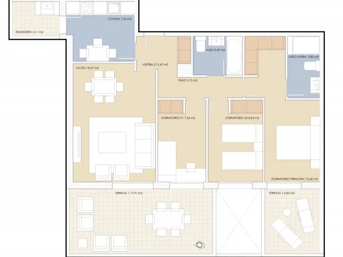 Appartement avec piscine à vendre à Av. Ocho de Marzo 8, imagen 31
