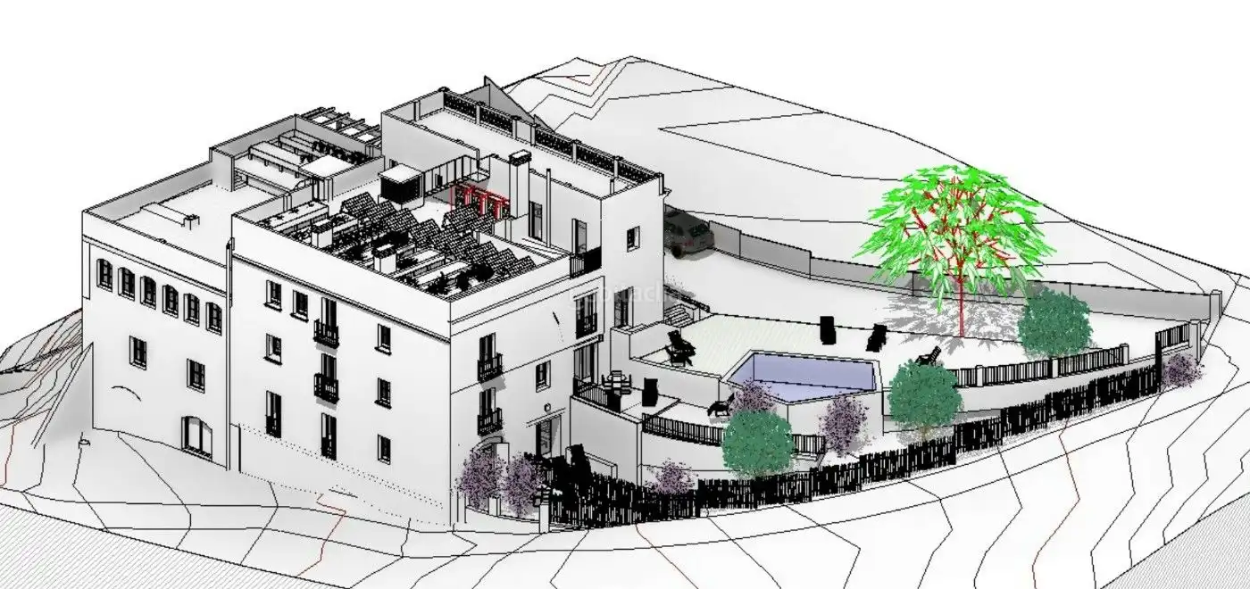 Casa rustica con giardino in vendita a Vial Camino 6, imagen 26