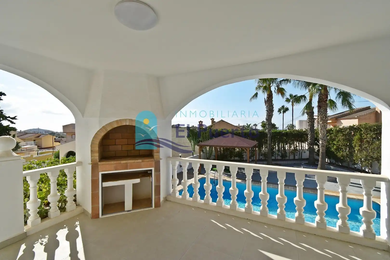 Terraza de Casa o chalet en venta en Mazarrón con Jardín privado, Terraza y Trastero