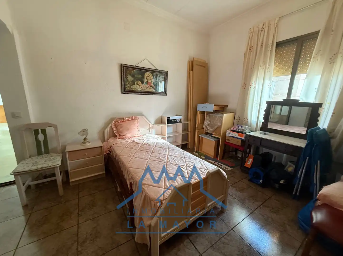 Dormitori de Casa o xalet en venda en Almagro amb Jardí privat, Terrassa i Traster