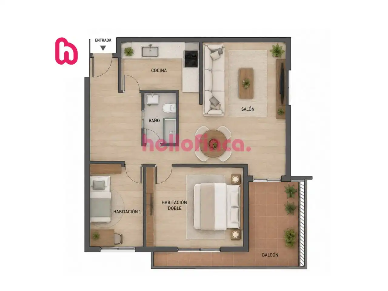 Bedroom of Flat for sale in Sant Boi de Llobregat  with Air Conditioner, Heating and Parquet flooring