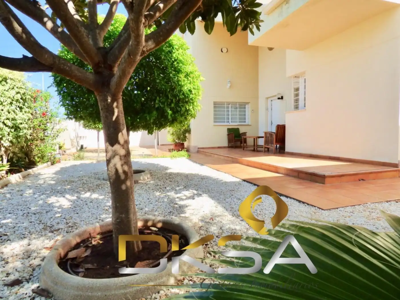 Vista exterior de Casa o chalet de alquiler en Benicasim / Benicàssim con Aire acondicionado, Calefacción y Jardín privado