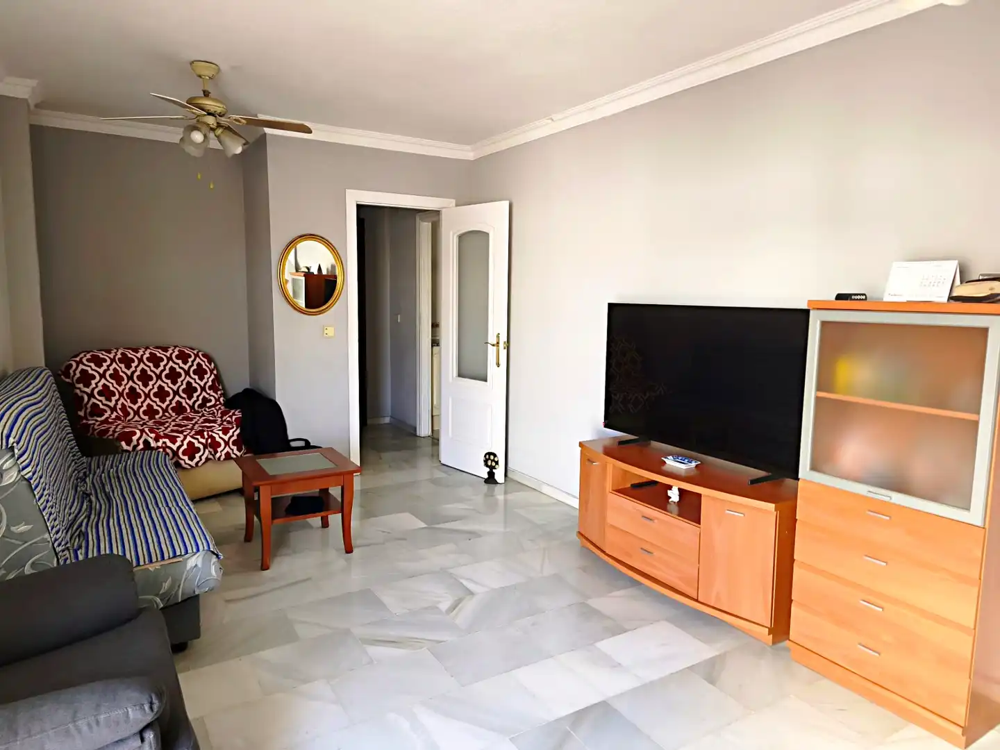 Sala d'estar de Pis en venda en Málaga amb Terrassa, Traster i Moblat