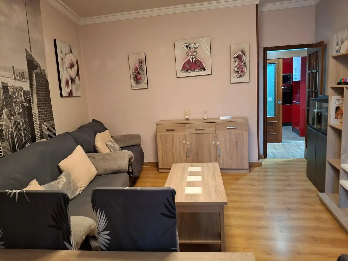 Sala de estar de Piso de alquiler en Ourense Capital 
