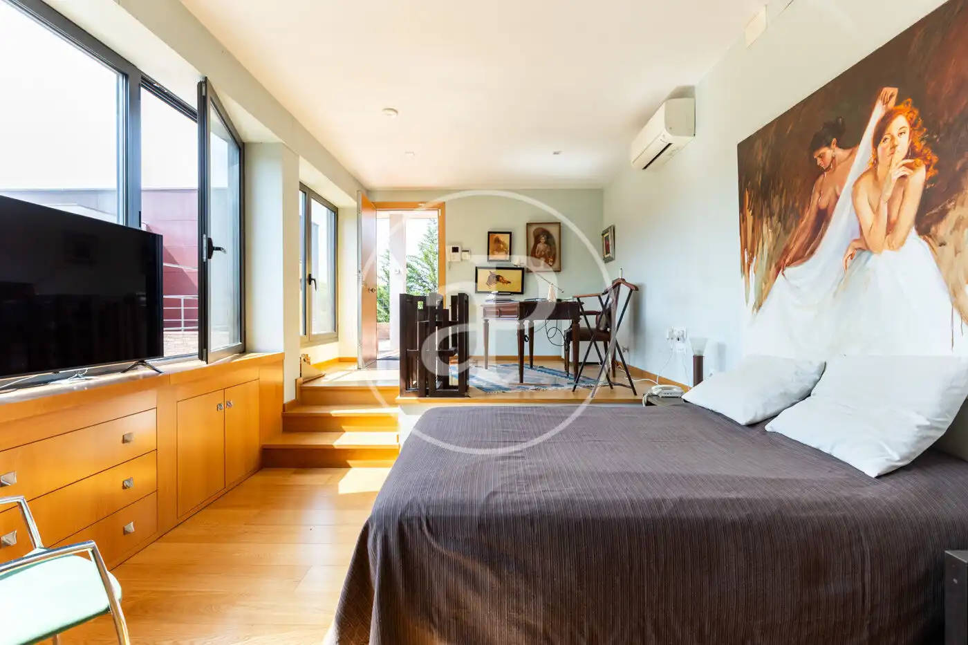 Bedroom of Houses for sale in Sant Cugat del Vallès  with Air Conditioner, Heating and Private garden