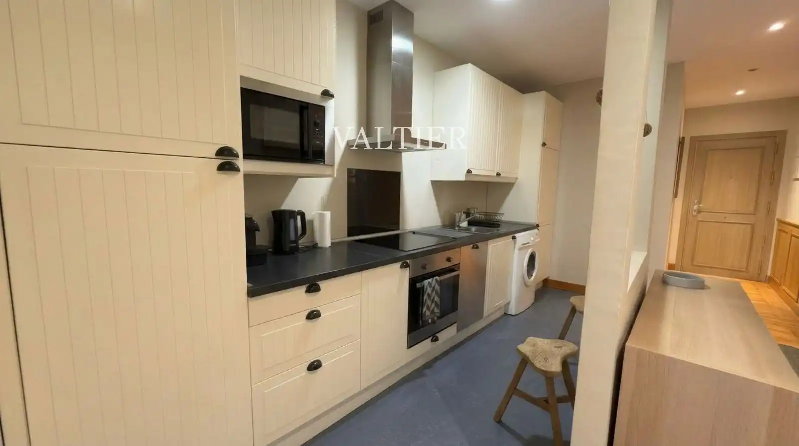 Kitchen of Flat for rent in Madrid  with Air Conditioner, Heating and Furnished