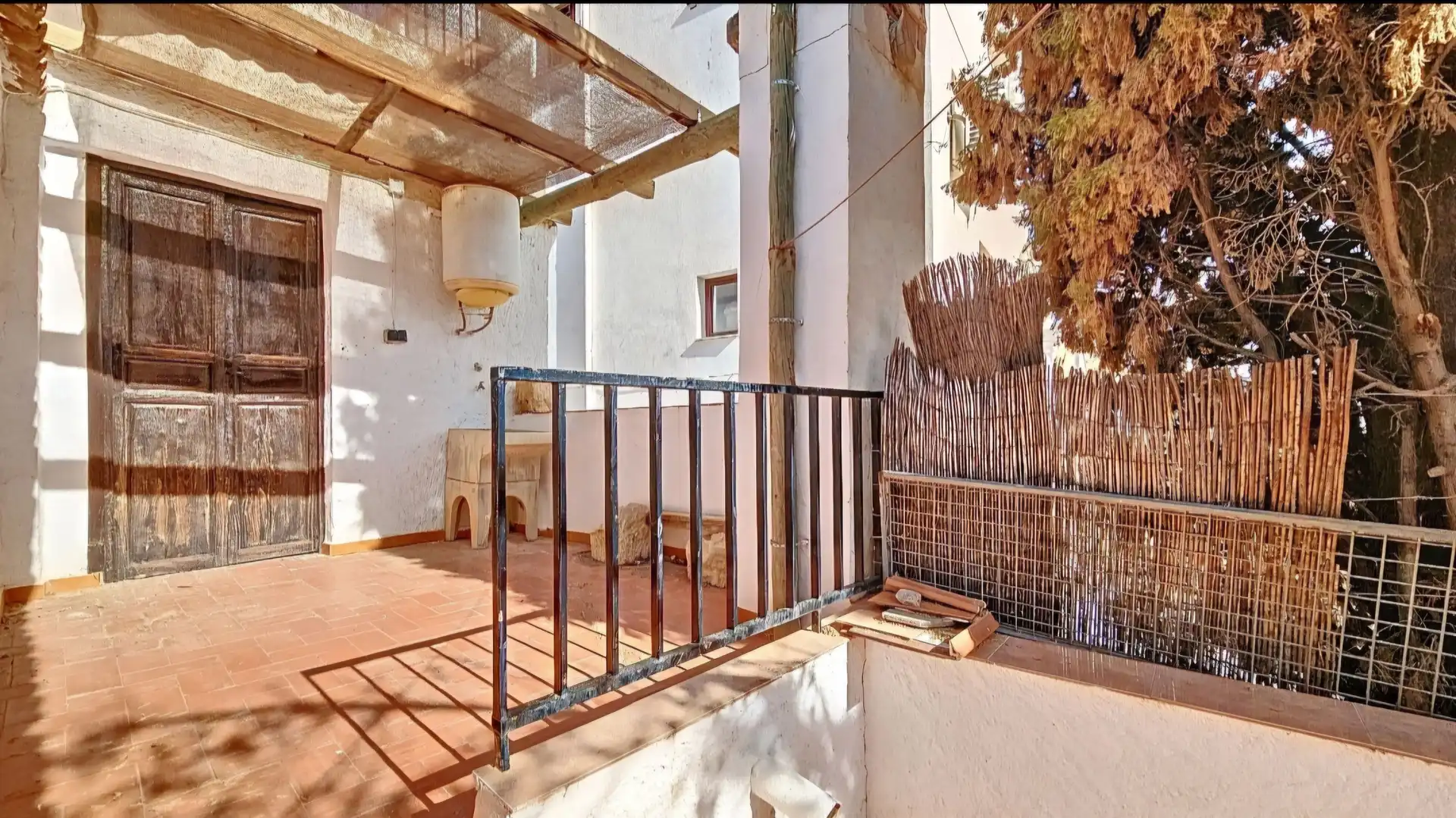 Terraza de Finca rústica en venta en Laujar de Andarax con Aire acondicionado, Calefacción y Terraza
