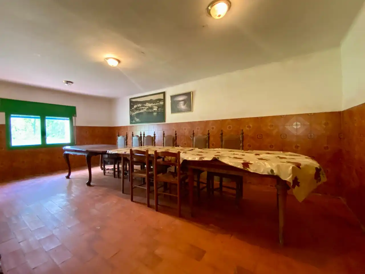 Menjador de Casa o xalet en venda en Sant Julià del Llor i Bonmatí amb Jardí privat, Terrassa i Traster
