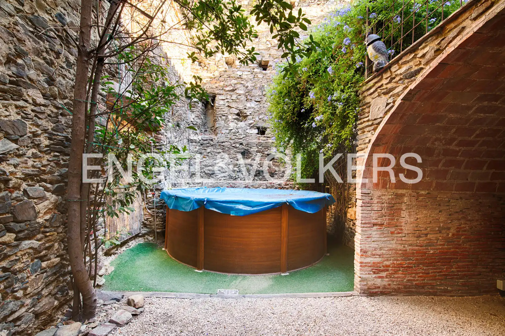 Terraza de Casa o chalet en venta en Espolla con Aire acondicionado, Jardín privado y Terraza