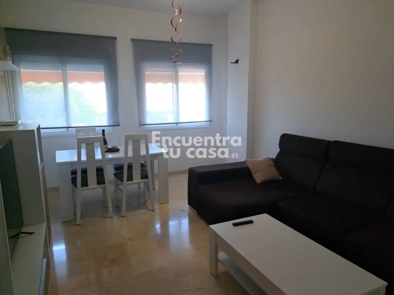 Sala de estar de Piso de alquiler en La Nucia con Aire acondicionado, Calefacción y Amueblado