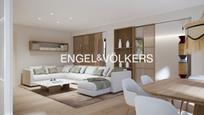 Sala d'estar de Apartament en venda en  Barcelona Capital amb Aire condicionat, Calefacció i Parquet