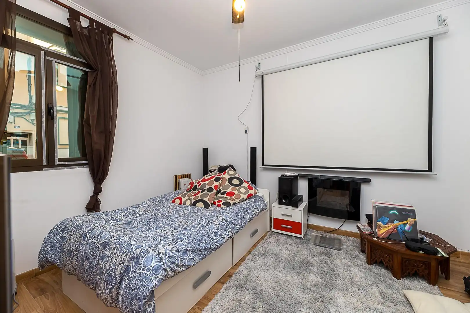 Schlafzimmer von Erdgeschoss zum Verkauf in  Palma de Mallorca mit Klimaanlage, Terrasse und Abstellraum